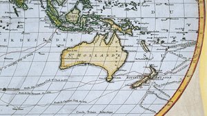 Mapa de New Holland, c.1650-1780