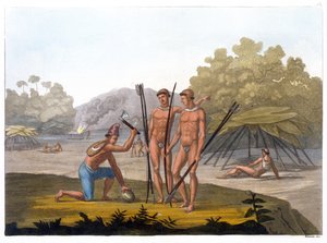 Patacho Tribesmen (gravura a cores)