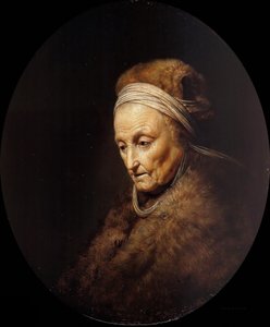 Retrato de mãe Rembrandts