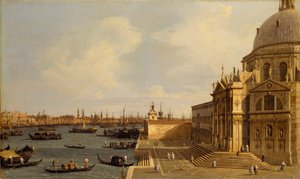 Veneza: Santa Maria della Salute, c.1740