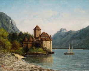 O Castelo de Chillon, à noite, c.1872