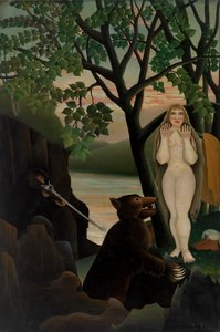 Nude e Urso, 1901