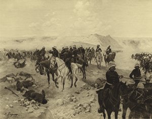 Batalha de Kandahar, 1879 (gravura)