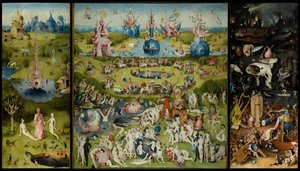 O Jardim das Delícias Terrenas, 1490-1500