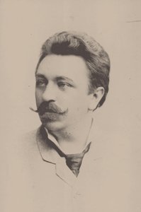 Retrato do compositor Eugen Hildach 1849-1924.
