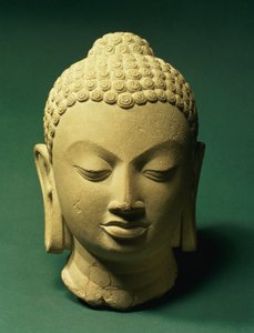 Cabeça do Buda, Sarnath (arenito)