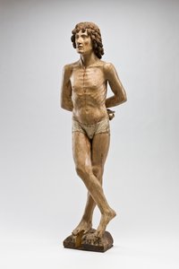 São Sebastião, c.1500 (madeira policromada)
