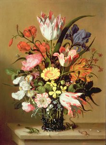 Flores em um vaso, 1635