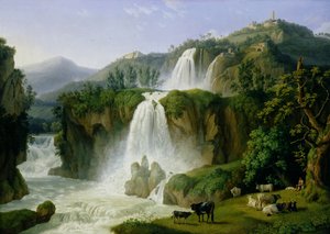 A Cachoeira no Tivoli, 1785