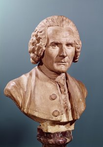 Busto de Jean-Jacques Rousseau (1712-1778) (terracota)