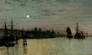 Greenwich, meia maré, 1884