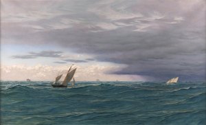 Iates em um mar, Mediterrâneo, 1871