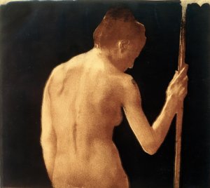 Käthe Kollwitz, meia-mulher, ato 1901