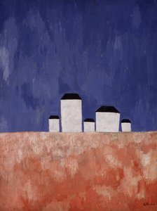 Paisagem com cinco casas, c.1932