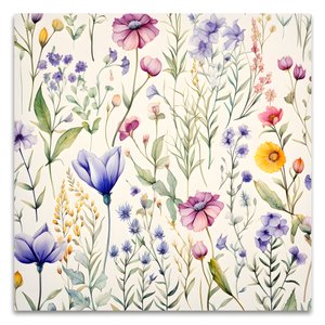 aquarela boho floral flores silvestres 4