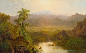 Paisagem no Equador, 1859