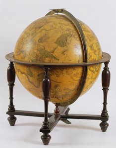 Globo Celeste, 1636 (madeira)