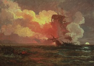 Um engajamento naval