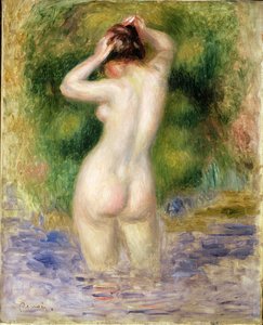 Nude Wading, c.1880 (óleo sobre tela)