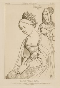 Elizabeth Clere, inglesa mulher nobre, 1495