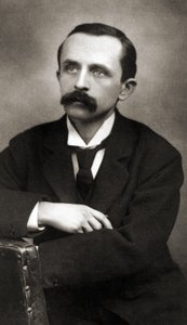 Retrato de JMBarrie, c1890 (foto sépia)