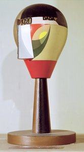 Dada Head, 1920 (madeira pintada)