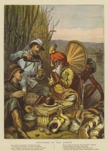 Natal na selva (chromolitho)