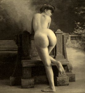 Nu Fêmea, c.1900 (foto sépia)