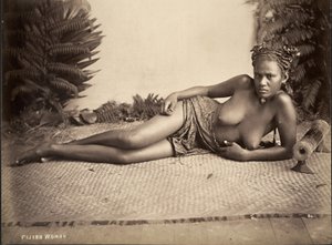 Mulher das Ilhas Fiji (Albumina)