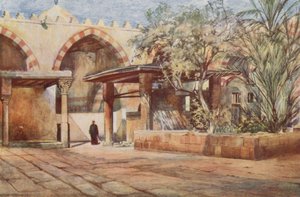 O local de lavagem, a mesquita de Ibrahim Agha