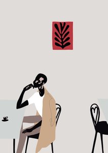Cena do Café com Matisse, 2016, (digital)