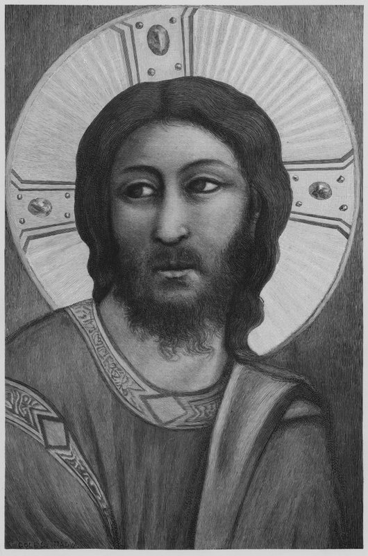 Cabeça de Cristo, de Giotto de American School