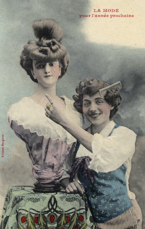 Um penteado elegante de French Photographer