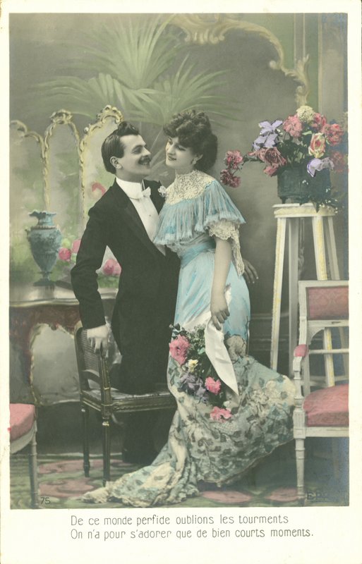 Abraçar, par de French Photographer