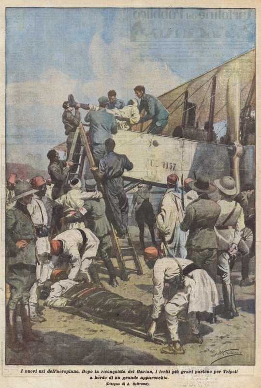 Os novos usos do avião de Achille Beltrame