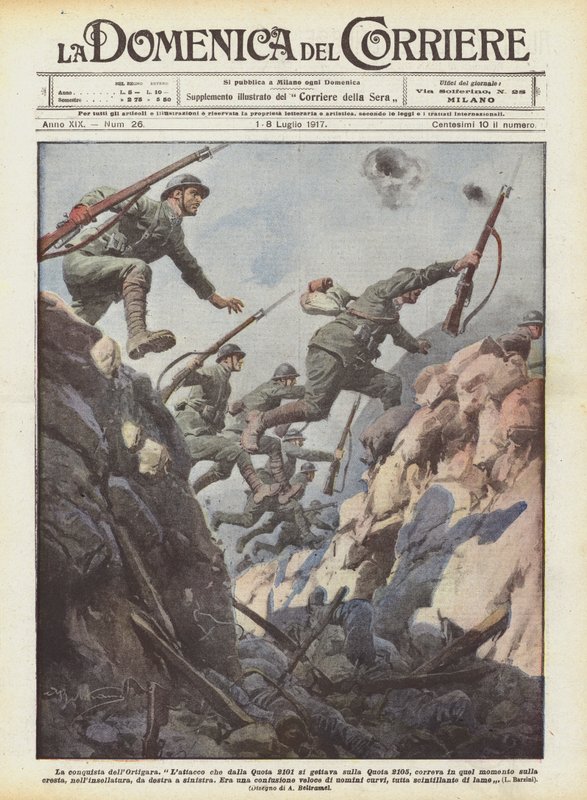 A conquista de Ortigara de Achille Beltrame