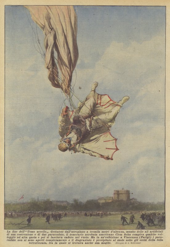O fim do pássaro pássaro de Achille Beltrame