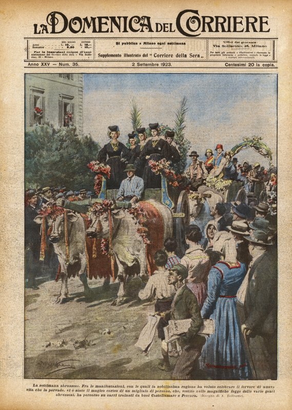 A semana do Abruzzo de Achille Beltrame
