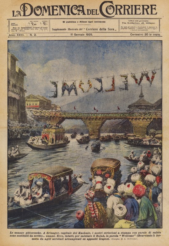 Os costumes pitorescos de Achille Beltrame