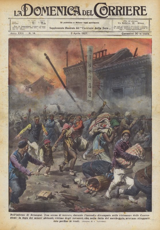 No inferno de Xangai de Achille Beltrame