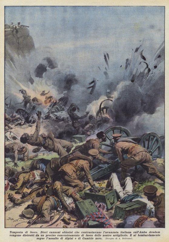 Tempestade de fogo de Achille Beltrame
