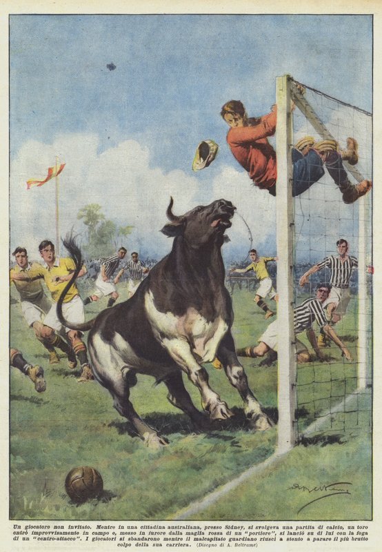 Um jogador não convidado de Achille Beltrame