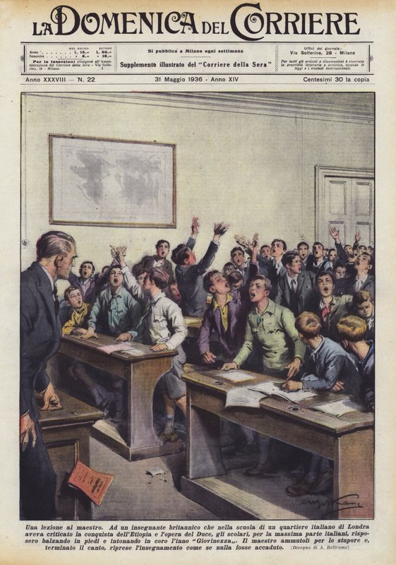 Uma lição para o professor de Achille Beltrame