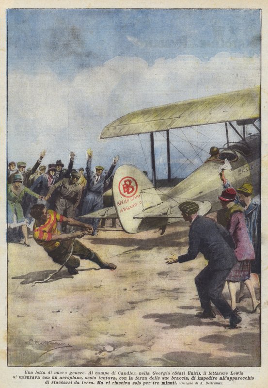 Uma briga de um novo tipo de Achille Beltrame