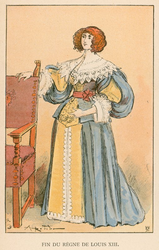Fim do Regne de Louis XIII de Albert Robida