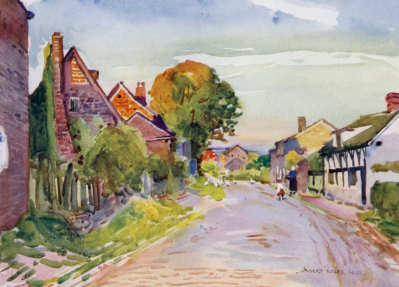 Mawdesley (cor litho) de Albert Woods