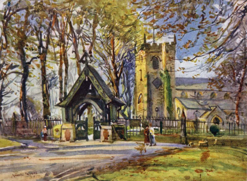 Penwortham (cor litho) de Albert Woods