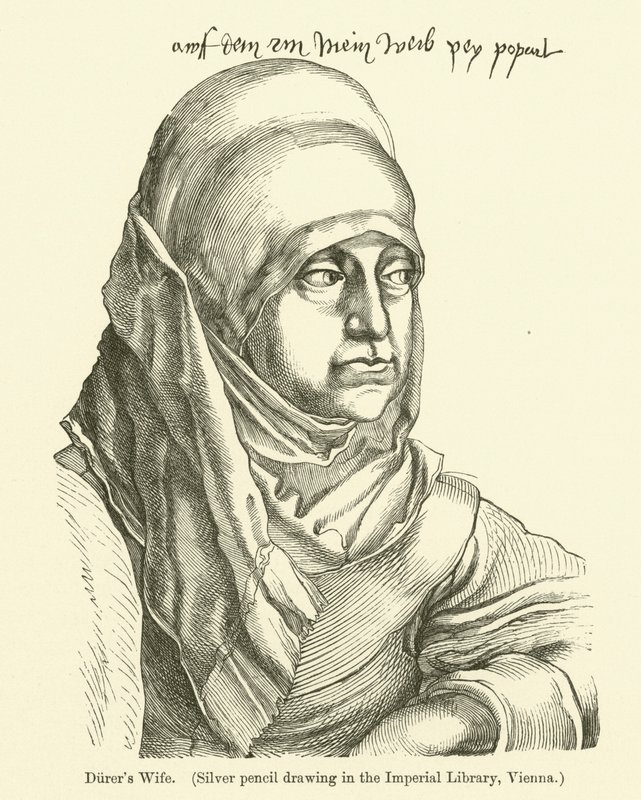 Albrecht Durers esposa de Albrecht Dürer