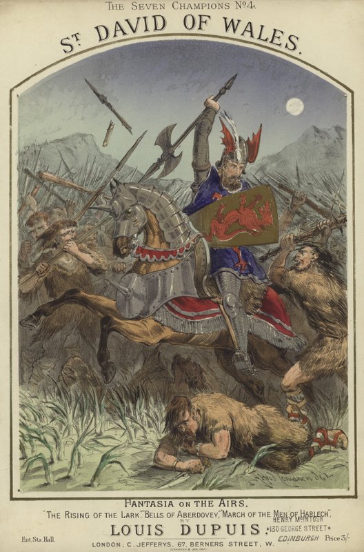 Capa de St David of Wales de Alfred Concanen