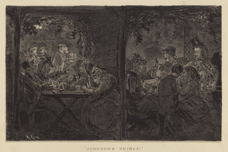 Johnsons Retreat de Alfred Concanen
